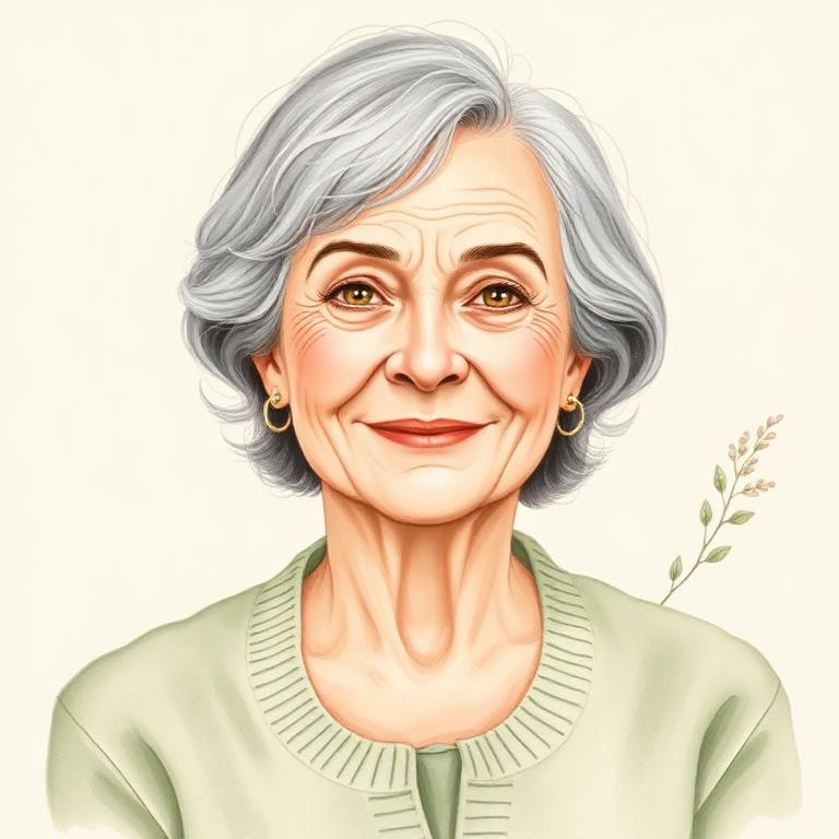 Stylized portrait of Carol Dweck